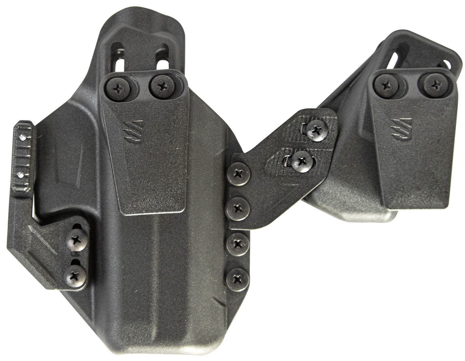 Blackhawk Stache Premium Kit IWB Size 76 Holster Black Polymer Compatible w/Glock 48 Ambidextrous