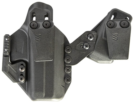 Blackhawk Stache Premium Kit IWB Size 76 Holster Black Polymer Compatible w/Glock 48 Ambidextrous