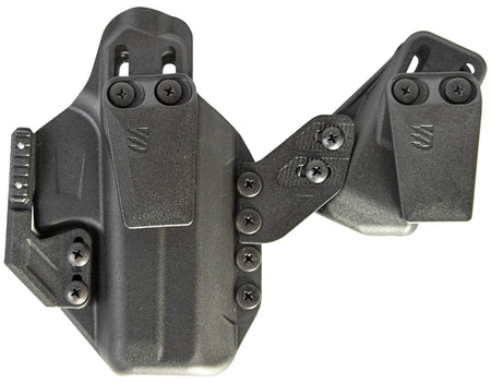 Blackhawk Stache IWB Size 68 Holster Black Polymer Compatible w/Glock 43/43X Springfield Hellcat Ambi