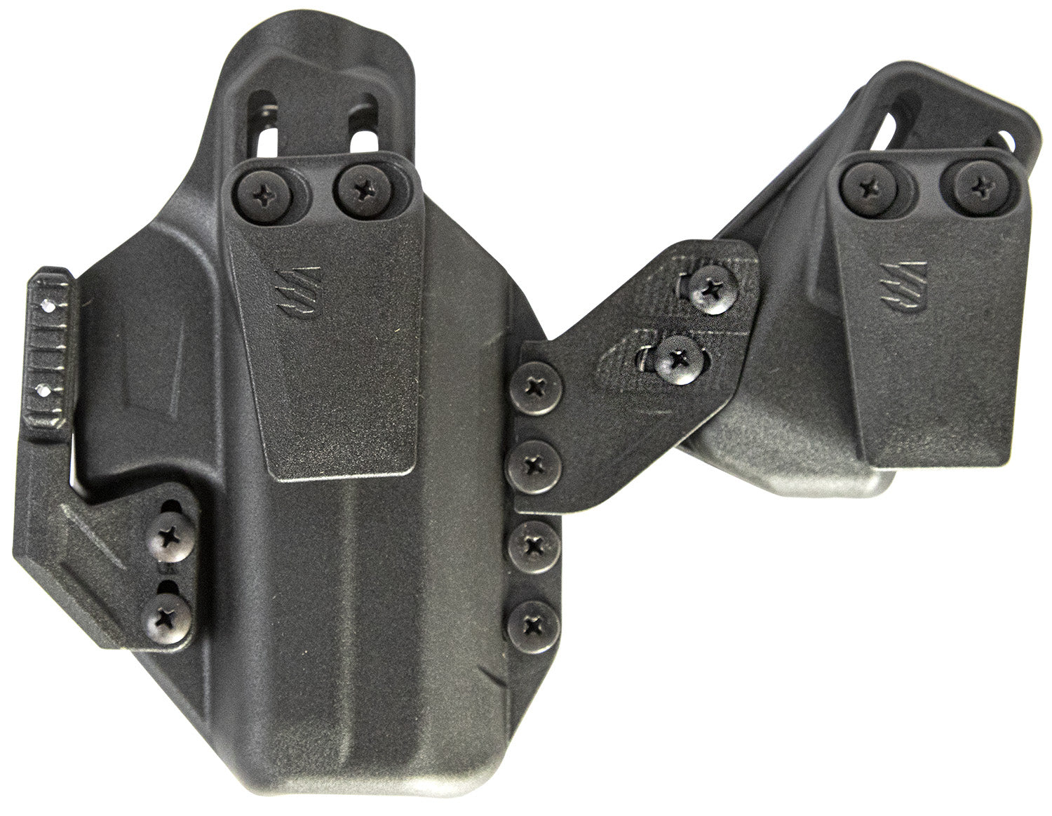 Blackhawk Stache IWB Size 63 Holster Black Polymer Belt Clip Fits S&W Shield 9/40 Ambidextrous