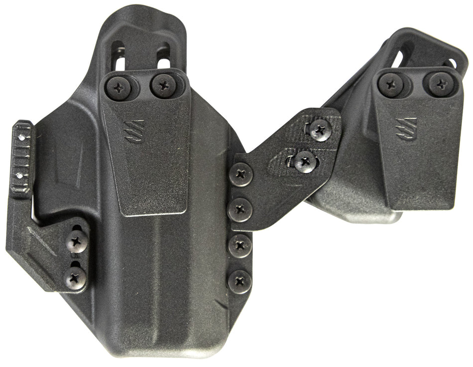 Blackhawk Stache IWB Size 63 Holster Black Polymer Belt Clip Fits S&W Shield 9/40 Ambidextrous