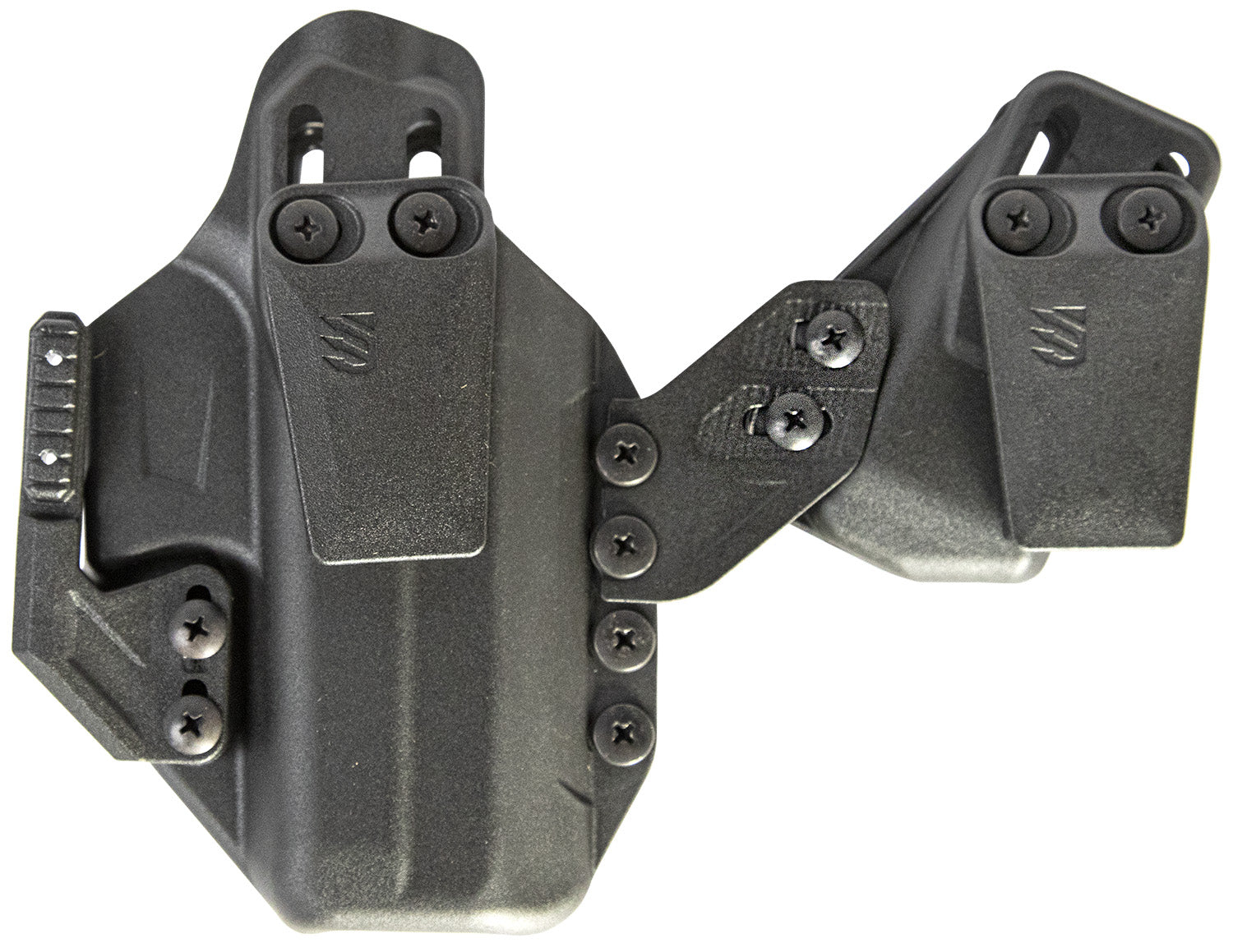 Blackhawk Stache Premium Kit IWB Size 25 Holster Black Polymer Fits S&W M&P 9/40 Ambidextrous