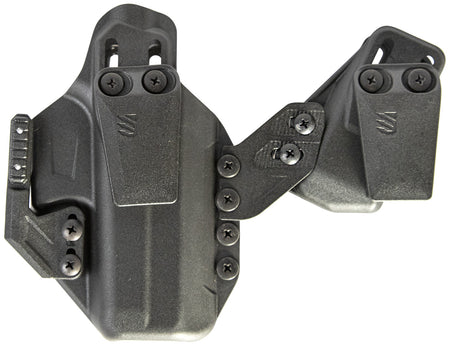 Blackhawk Stache Premium Kit IWB Size 25 Holster Black Polymer Fits S&W M&P 9/40 Ambidextrous