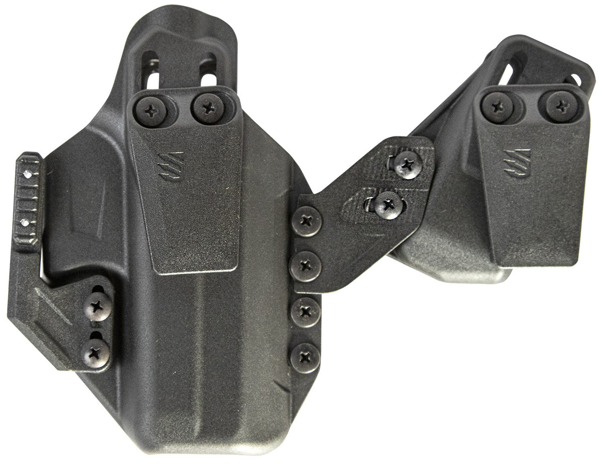 Blackhawk Stache Premium Kit IWB Size 00 Holster Black Polymer Compatible w/Glock 17/22/31 Ambidextrous