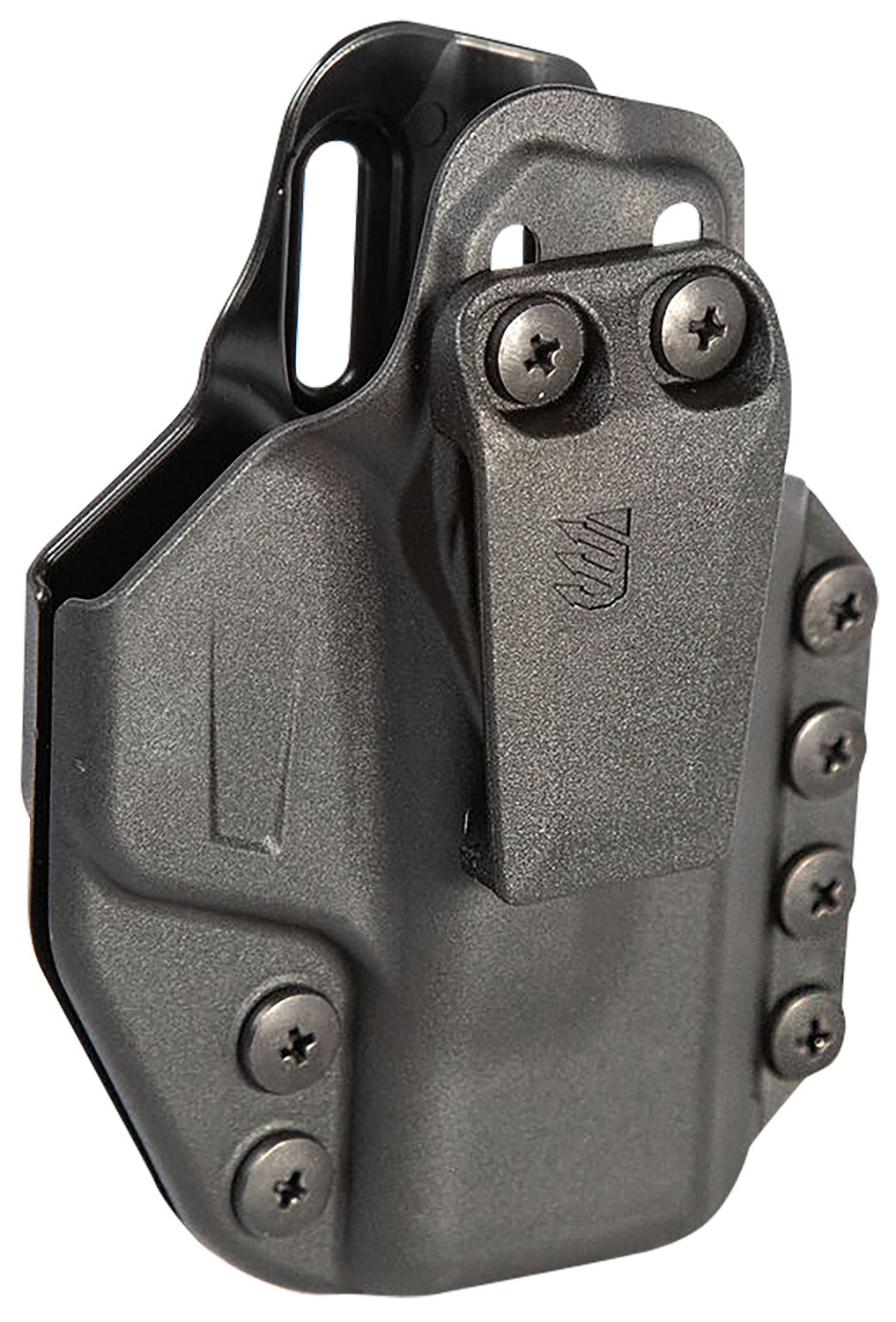 Blackhawk Stache IWB Size 02 Holster Black Polymer Belt Clip Compatible w/Glock 19/23/32/48 Ambidextrous