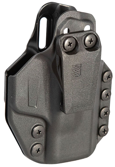 Blackhawk Stache IWB Size 00 Black Polymer Holster with Belt Clip for Glock 17/22/31/47 Ambidextrous