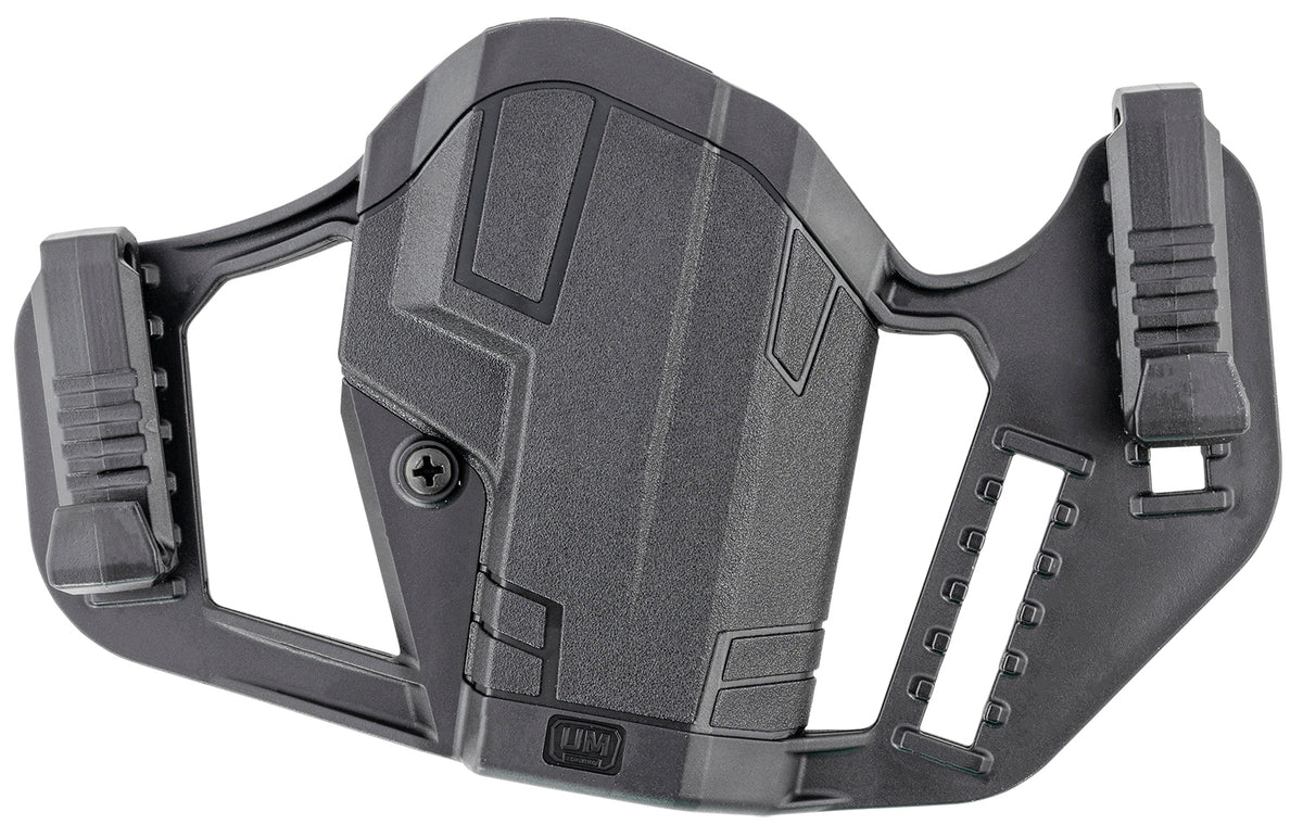 Uncle Mike's 79210 Apparition IWB/OWB Holster Black Polymer Ambidextrous for Glock 19/23/26/27