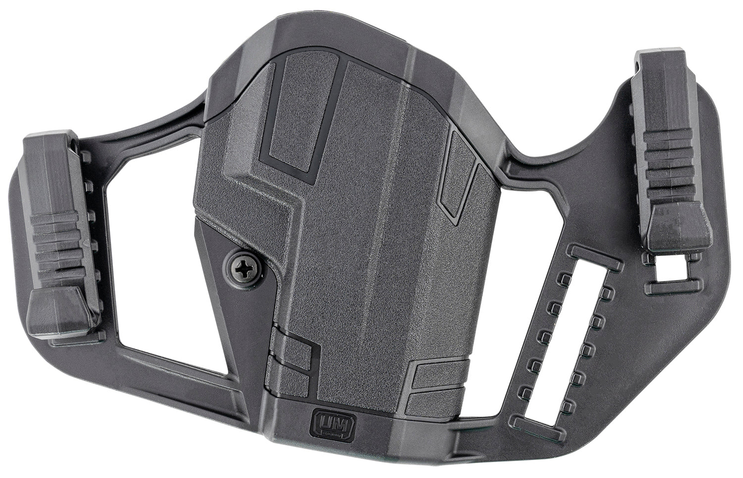 Uncle Mike's 79210 Apparition IWB/OWB Holster Black Polymer Ambidextrous for Glock 19/23/26/27