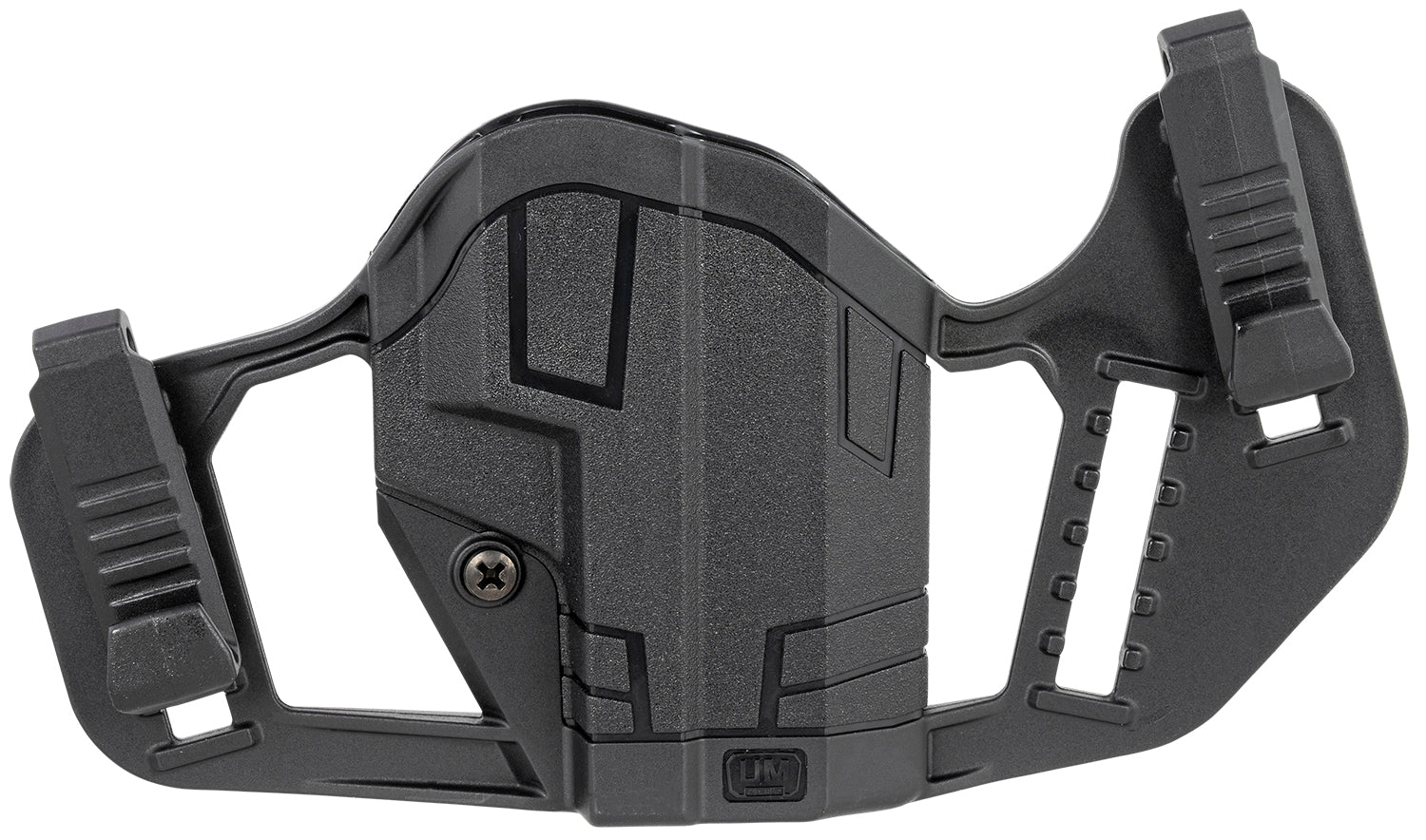 Uncle Mike's 79077 Apparition IWB/OWB Holster Black Polymer Ambidextrous for Glock 43/43X & Springfield Hellcat
