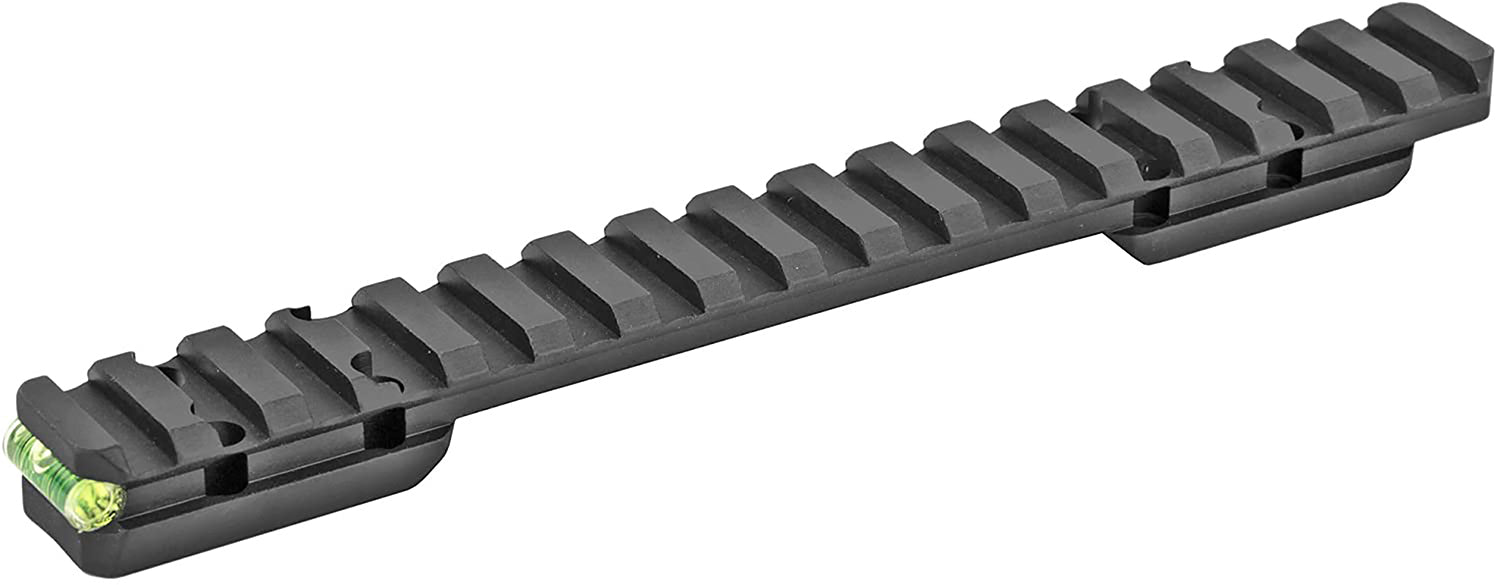 Talley PLM735ACI Picatinny Rail with Anti-Cant Indicator Black Anodized X-Bolt Long Action 20 MOA