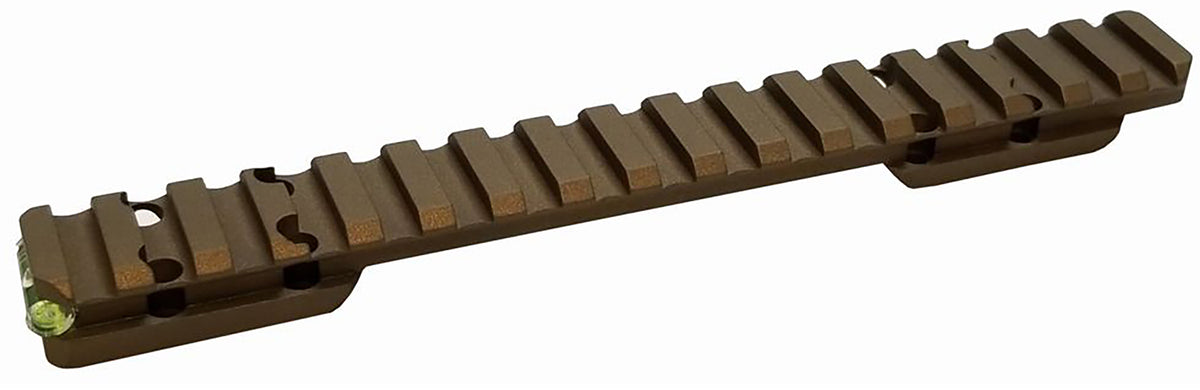 Talley PLMHC735AC Browning X-Bolt Long Action 20 MOA Picatinny Rail with Anti-Cant Indicator Smoked Bronze
