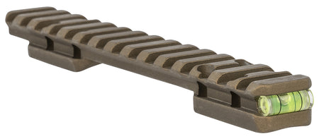 Talley P0MHC735ACI Picatinny Rail with Anti-Cant Indicator Burnt Bronze X-Bolt Short Action 20 MOA