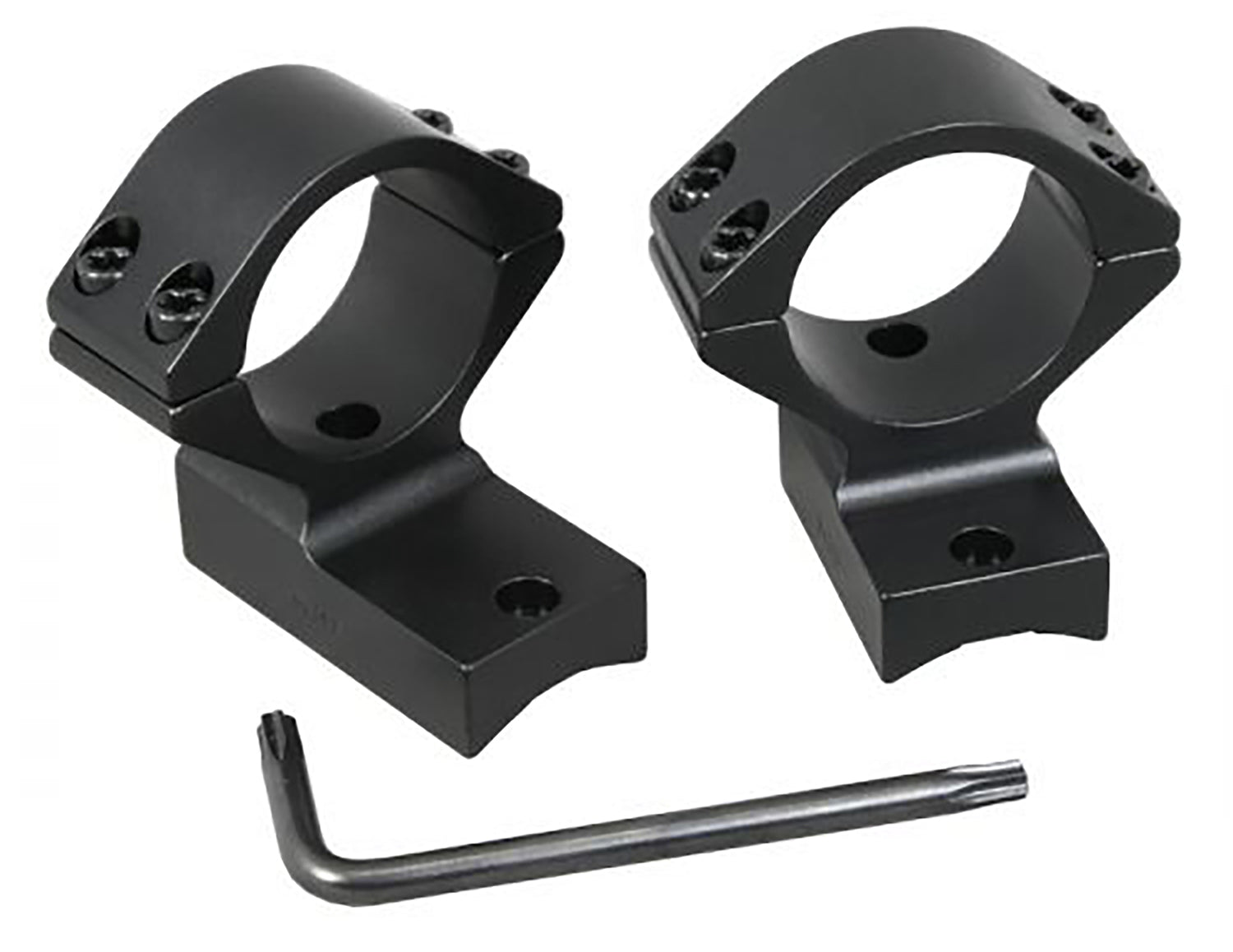 Talley 750711 Scope Mount/Ring Combo Black Anodized Aluminum 30mm Tube Browning BLR/BAR/BPR High Rings 0 MOA