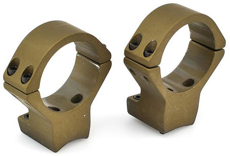 Talley HC850735 Burnt Bronze 34mm Scope Mount/Ring Combo for X-Bolt High Rings 0 MOA