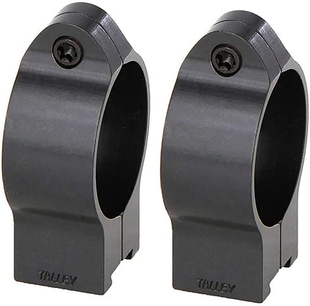 Talley 30CZRH Rimfire Scope Rings Black CZ 452/455/457/512/513 30mm High 0 MOA