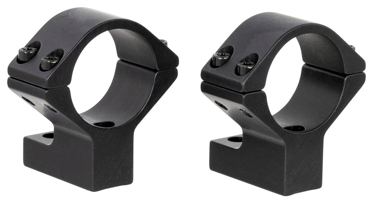 Talley 940759 Tikka T1 T1X Scope Mount Ring Combo Black Anodized 1 Inch Medium Rings 0 MOA