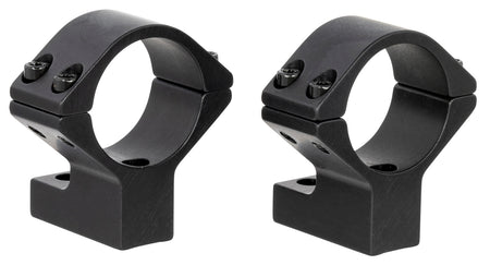 Talley 940759 Tikka T1 T1X Scope Mount Ring Combo Black Anodized 1 Inch Medium Rings 0 MOA