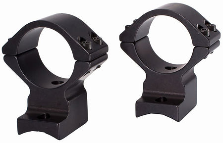 Talley 950759 Tikka T1 T1X Scope Mount Ring Combo Black Anodized 1 Inch High Rings 0 MOA