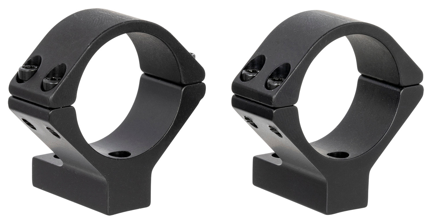 Talley 730759 Tikka T1 T1X Scope Mount Ring Combo Black Anodized 30mm Low Rings 0 MOA