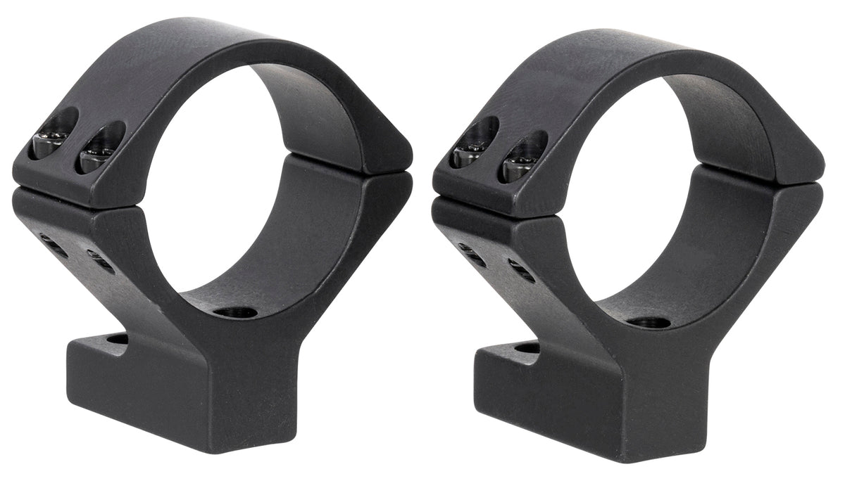 Talley 740759 Tikka T1 T1X Scope Mount Ring Combo Black Anodized 30mm Medium Rings 0 MOA