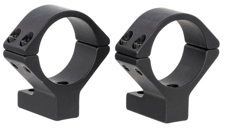 Talley 740759 Tikka T1 T1X Scope Mount Ring Combo Black Anodized 30mm Medium Rings 0 MOA