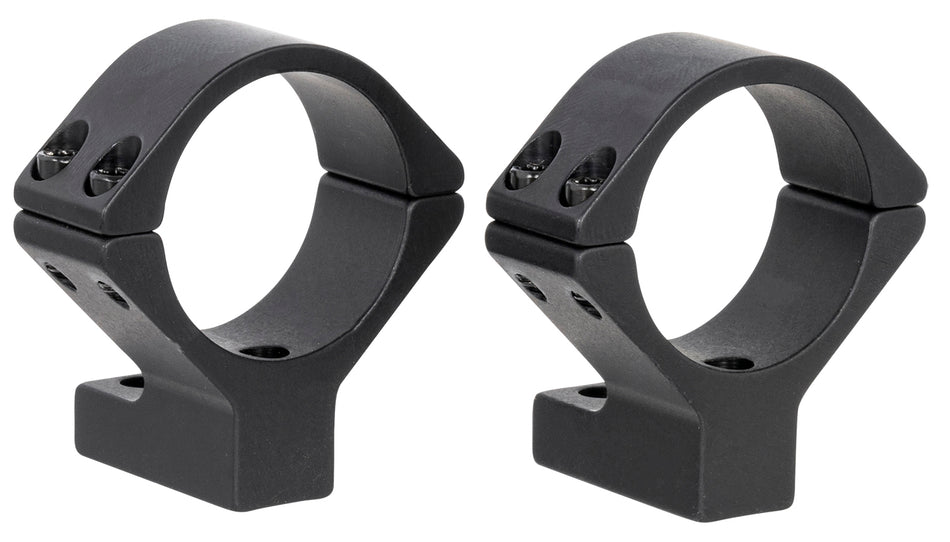 Talley 740759 Tikka T1 T1X Scope Mount Ring Combo Black Anodized 30mm Medium Rings 0 MOA