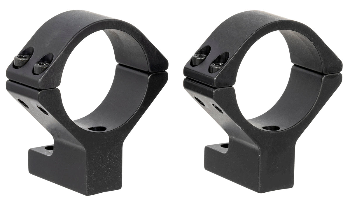 Talley 750759 Tikka T1 T1X Scope Mount Ring Combo Black Anodized 30mm High Rings 0 MOA