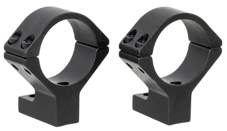 Talley 750759 Tikka T1 T1X Scope Mount Ring Combo Black Anodized 30mm High Rings 0 MOA