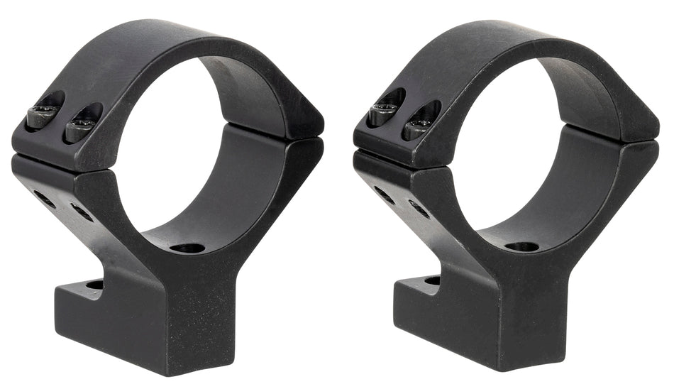 Talley 750759 Tikka T1 T1X Scope Mount Ring Combo Black Anodized 30mm High Rings 0 MOA