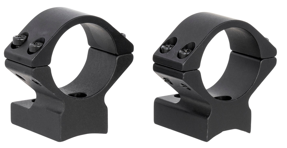 Talley 930765 Winchester XPR Scope Mount Ring Combo Black Aluminum 1 Inch Low Rings 0 MOA