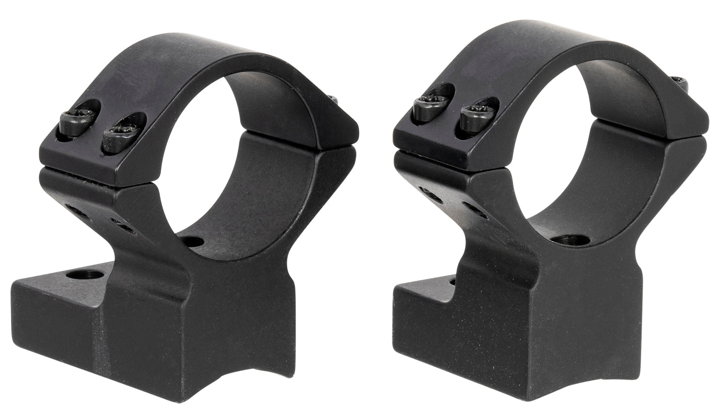 Talley 95X702 One-Piece Scope Mount/Ring Combo Black Aluminum 1" Tube Winchester Model 70 High Rings 0 MOA