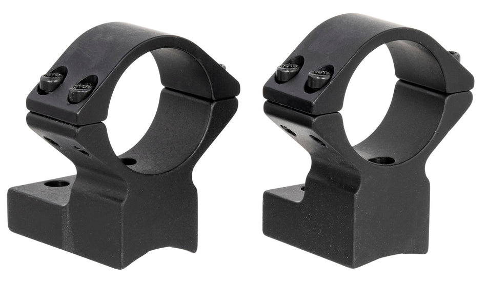 Talley 95X702 One-Piece Scope Mount/Ring Combo Black Aluminum 1" Tube Winchester Model 70 High Rings 0 MOA