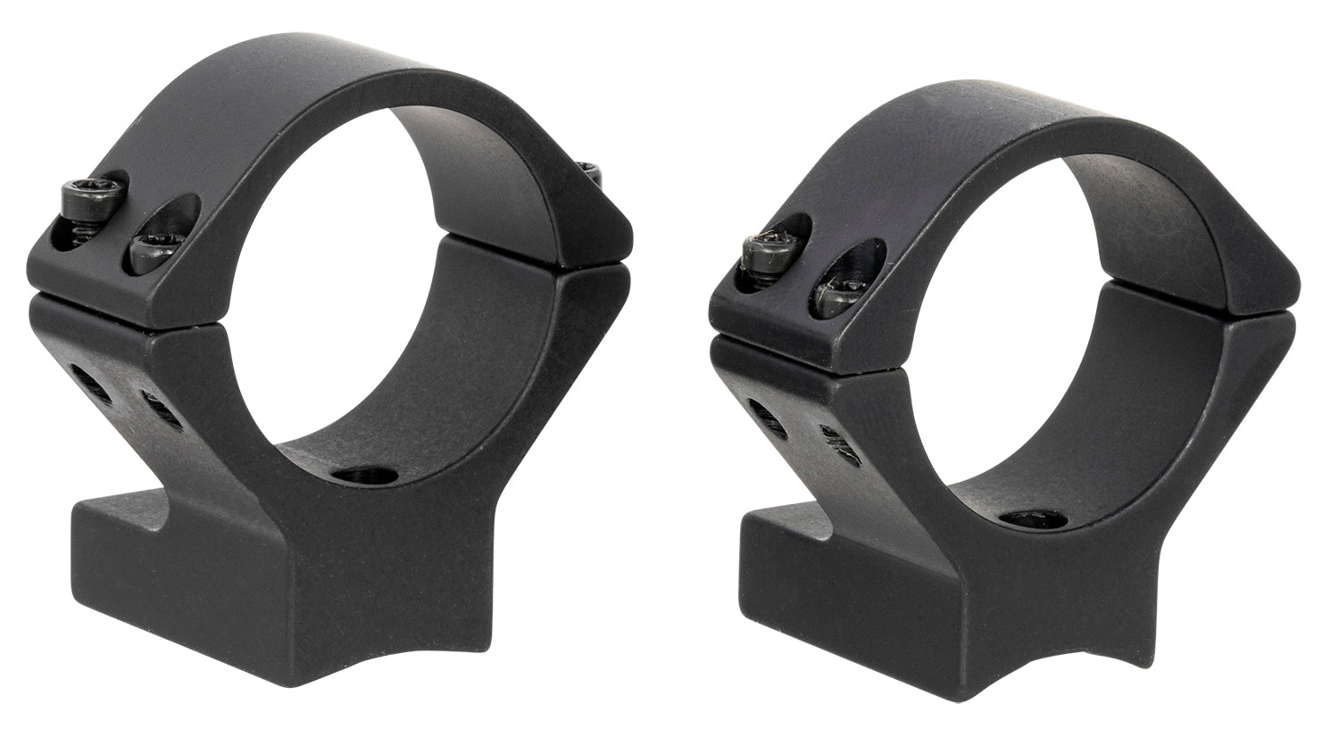 Talley 730702 One-Piece Scope Mount/Ring Combo Black Aluminum 30mm Tube Winchester Model 70 Low Rings 0 MOA