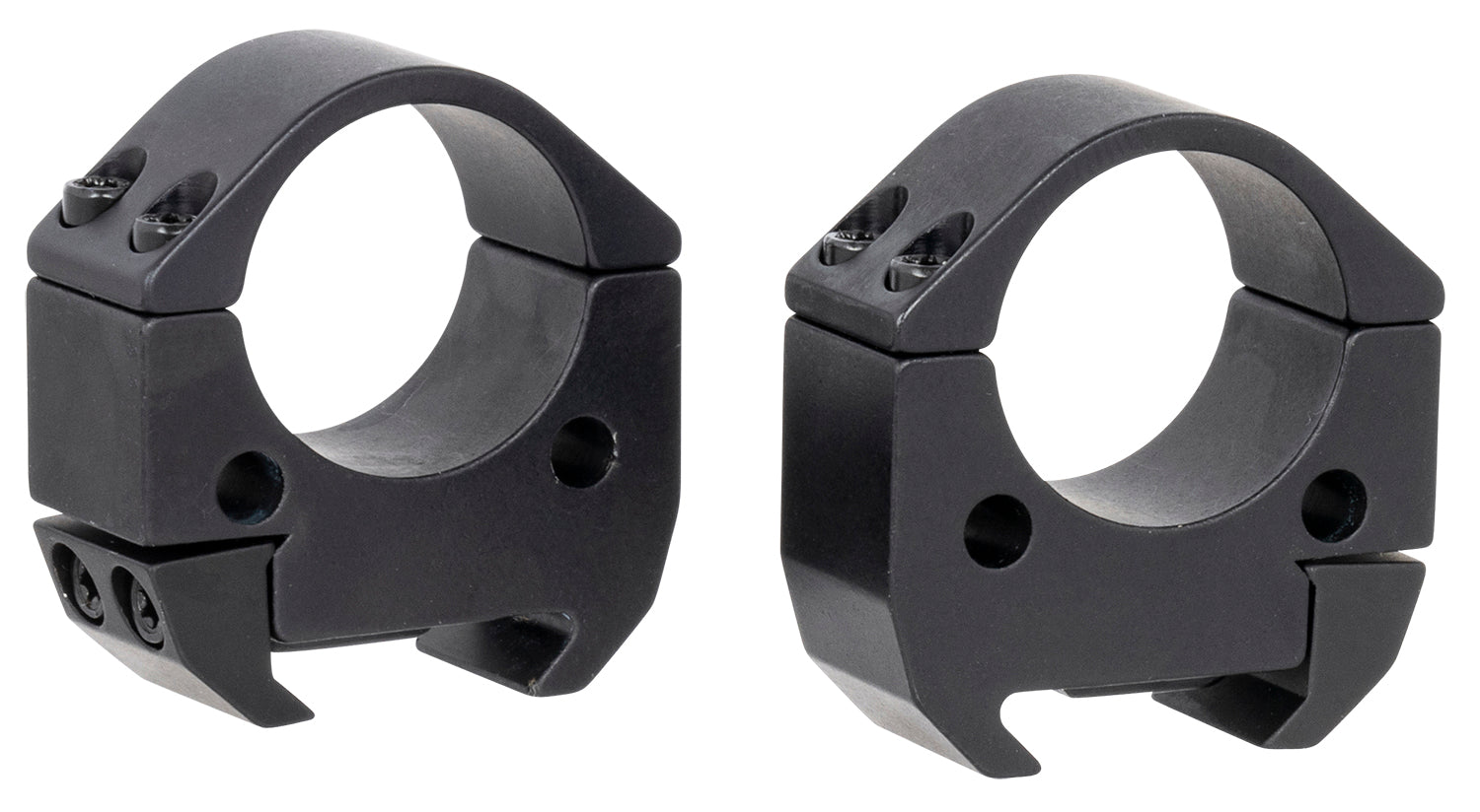 Talley TMS10M Modern Sporting 1-Inch Medium Scope Rings Black Anodized Picatinny Rail 0 MOA