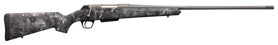 Winchester Guns 535776208 XPR Extreme Hunter 223 Rem 5+1 Cap 22" MB Tungsten Gray Cerakote Rec TrueTimber Midnight Stock Right Hand MOA Tigger System (Full Size) No Sights