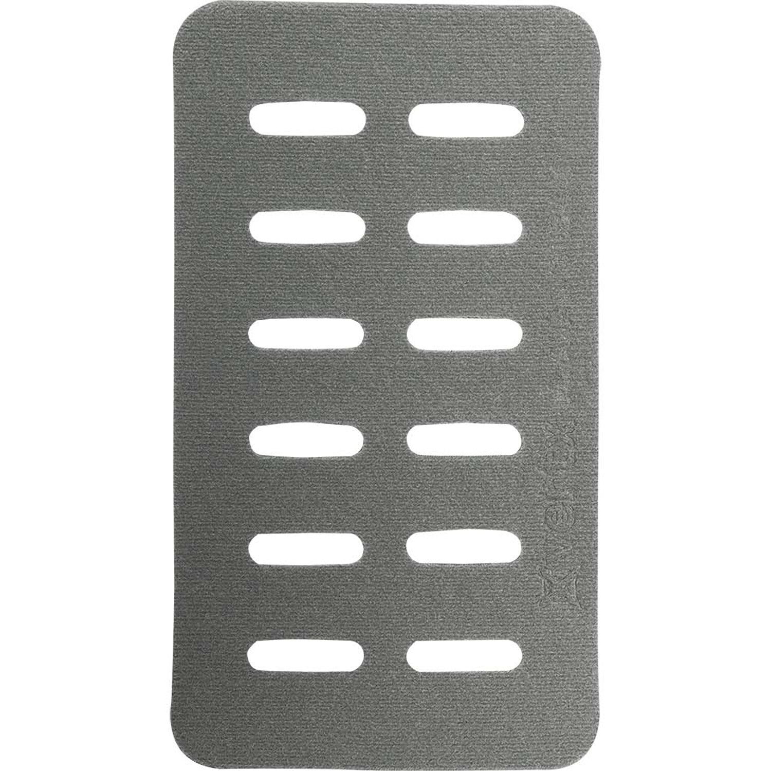 Vertx VTX5125GYNA Tactigami MAP MOLLE Adapter Panel Double Velcro One-Wrap Gray