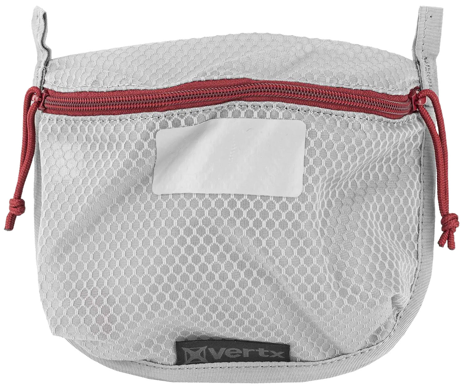 Vertx VTX5200AGYNA Overflow Mesh Pouch Medium White Nylon YKK Zipper 5"W x 7.25"H