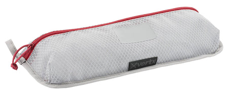 Vertx VTX5205AGYNA Overflow Mesh Pouch 2-Pack Large White Nylon YKK Zipper 15.5"W x 5.2"H