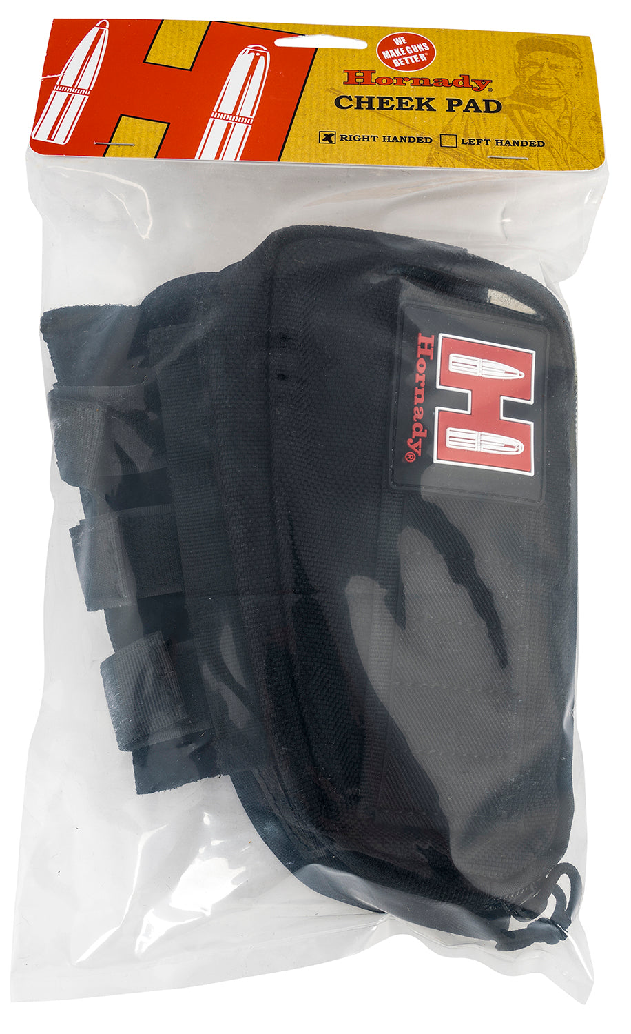 Hornady 99108 Rifle Cheek Piece Stock Pad Black Cordura 5rd Right Hand