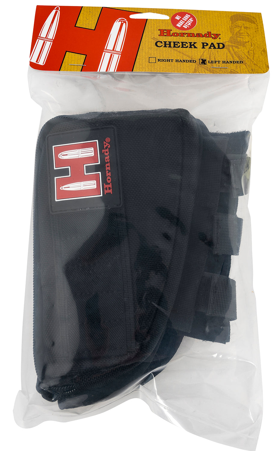 Hornady 99113 Rifle Cheek Piece Stock Pad Black Cordura 5rd Left Hand
