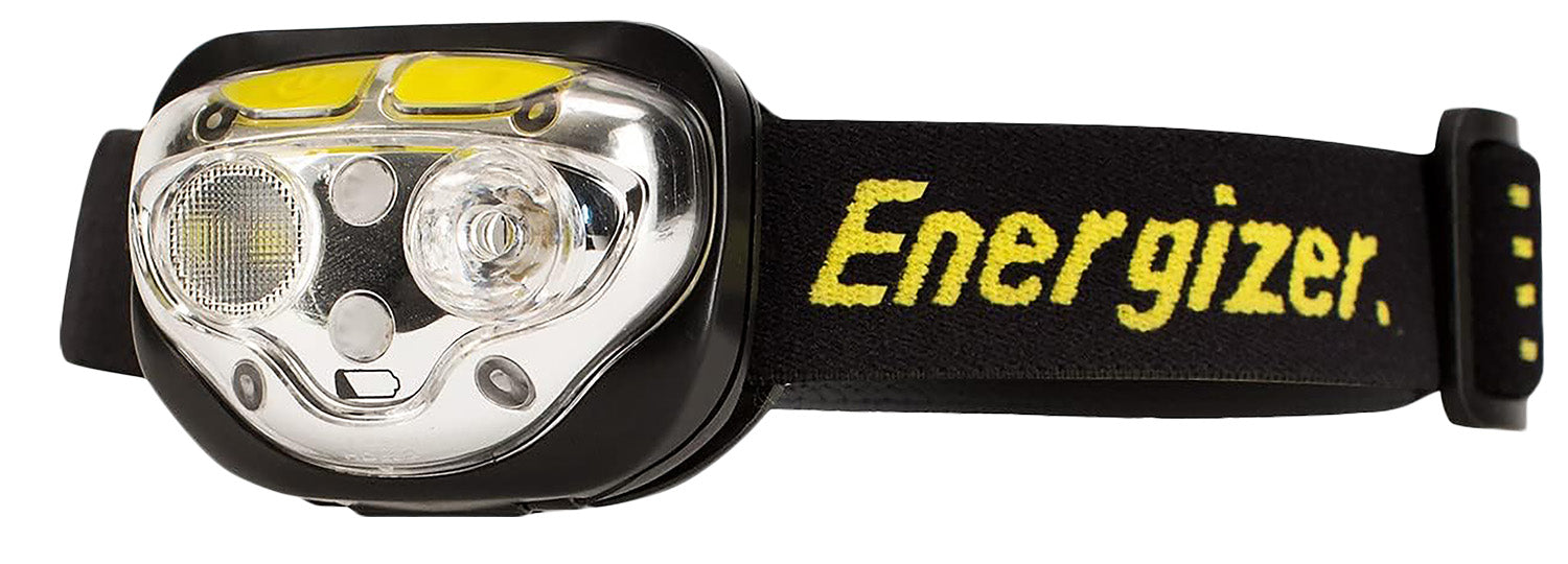 Energizer HDE32E Vision Ultra Headlamp 400 Lumens Red Green White LED IPX4 Black