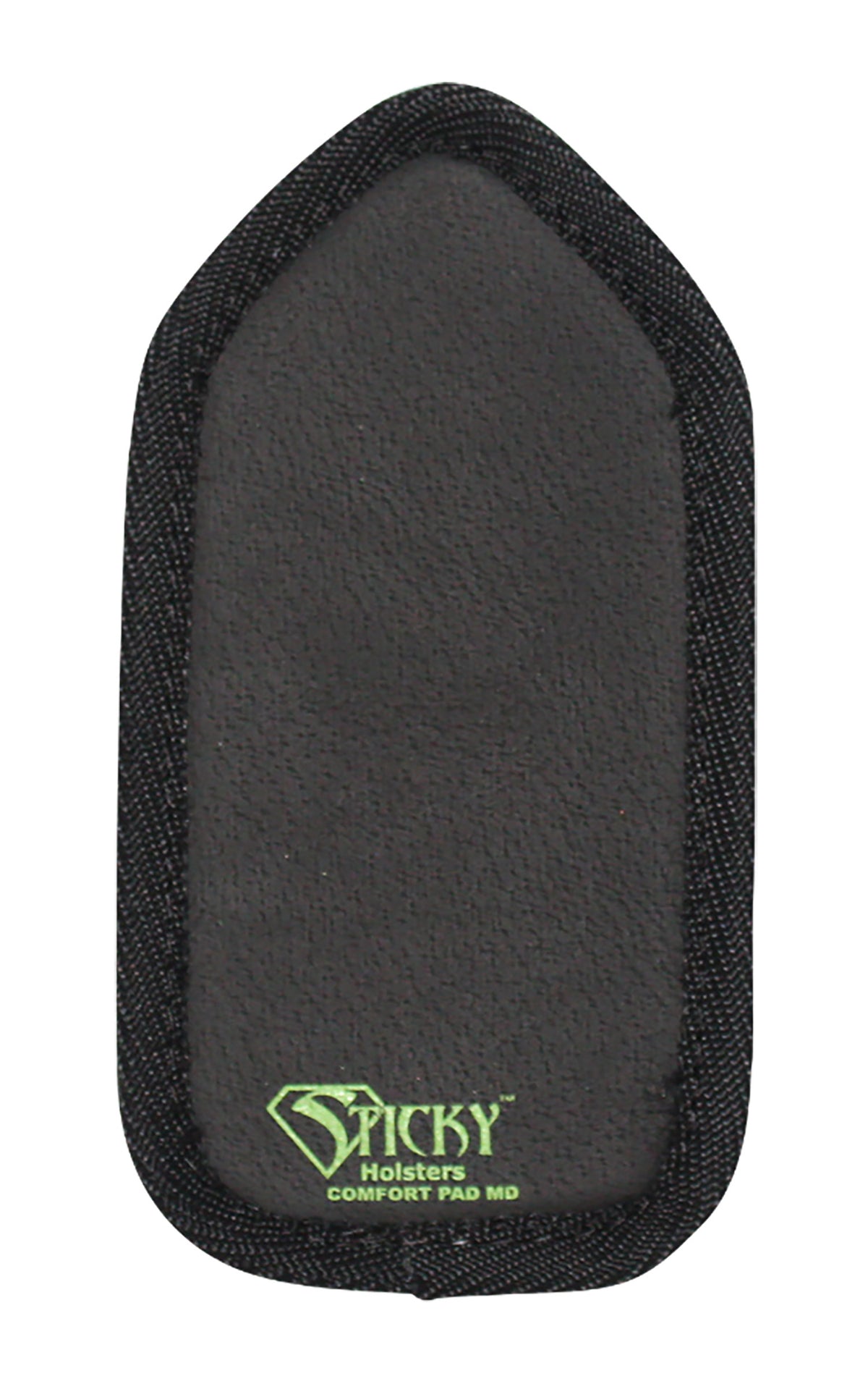 Sticky Holsters COMFORTPADMD Comfort Pad IWB Holster Cushion Medium Black Foam Hook & Loop Ambidextrous