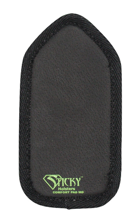Sticky Holsters COMFORTPADMD Comfort Pad IWB Holster Cushion Medium Black Foam Hook & Loop Ambidextrous