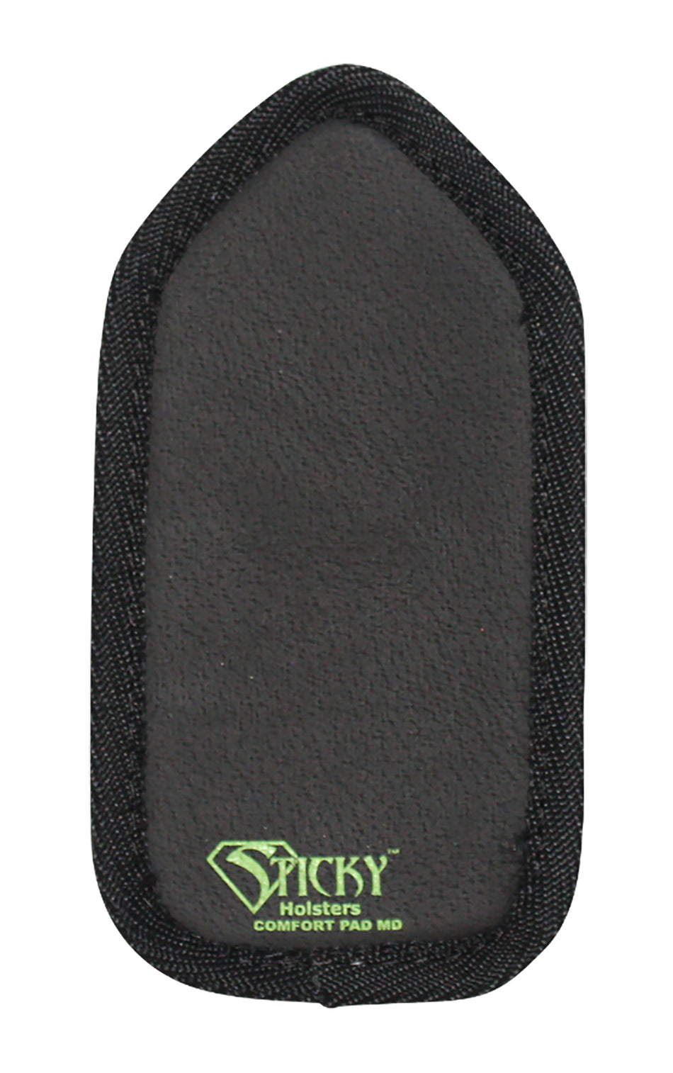Sticky Holsters COMFORTPADMD Comfort Pad IWB Holster Cushion Medium Black Foam Hook & Loop Ambidextrous