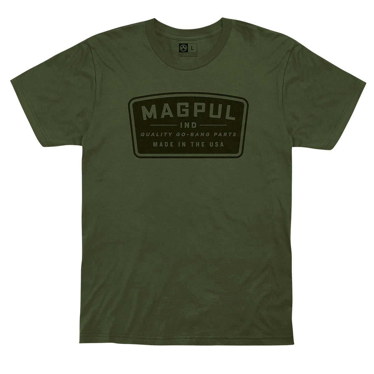 Magpul Go Bang Parts T-Shirt Olive Drab Cotton Short Sleeve Small MAG1111-316-S