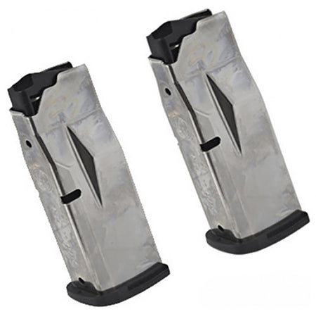 Ruger 90714 Max-9 Value Pack 10rd 9mm Luger E-Nickel Steel Magazine 2-Pack