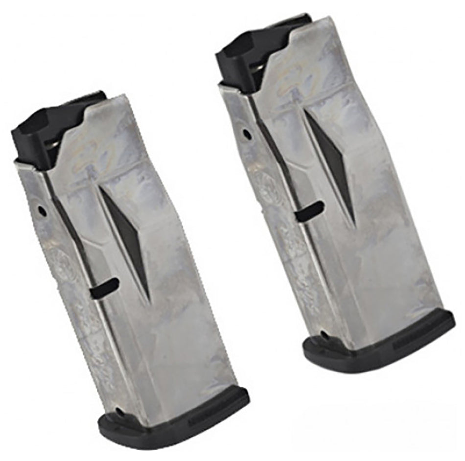 Ruger 90714 Max-9 Value Pack 10rd 9mm Luger E-Nickel Steel Magazine 2-Pack