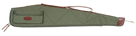 Boyt Harness Signature 48" Scoped Rifle Case OD Green Waxed Canvas with Accessory Pocket