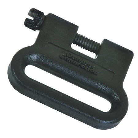 Outdoor Connection BRT-79200 Brute Sling Swivel Set 1" Black Synthetic One-Piece Body