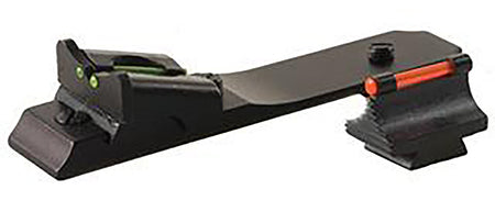 TruGlo TGTG112 Lever Action Rifle Sight Set Black 3-Dot Red Front & Adjustable Green Rear for Winchester/Henry/Marlin